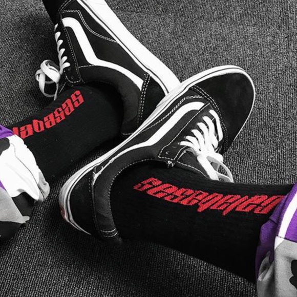 calabasas socks on feet